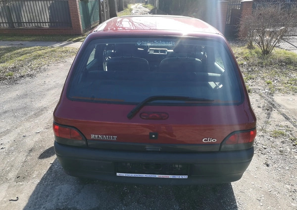 Renault Clio cena 9900 przebieg: 63000, rok produkcji 1998 z Łódź małe 497